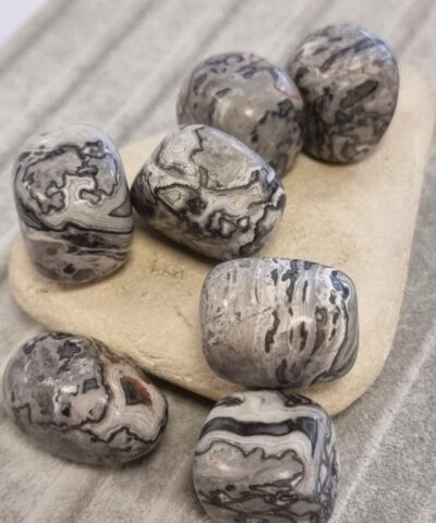 Jasper Dalmacya Tamburlanmis Dogal Tas 3