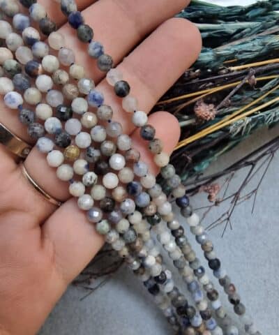 4 MM Fasetli Sodalit Taşı