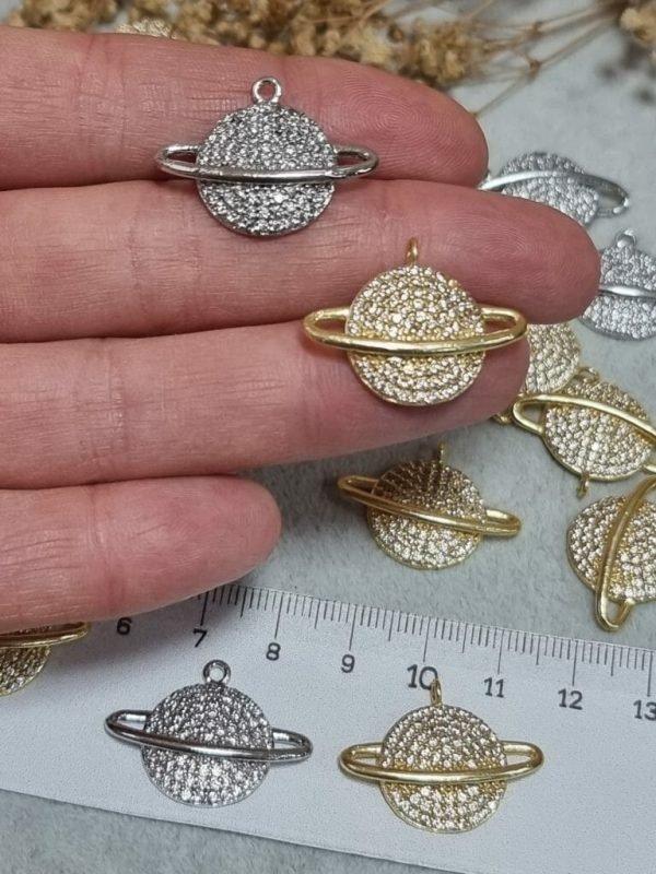 Jüpiter Zirkon Taşlı Kolye Ucu Aparatı