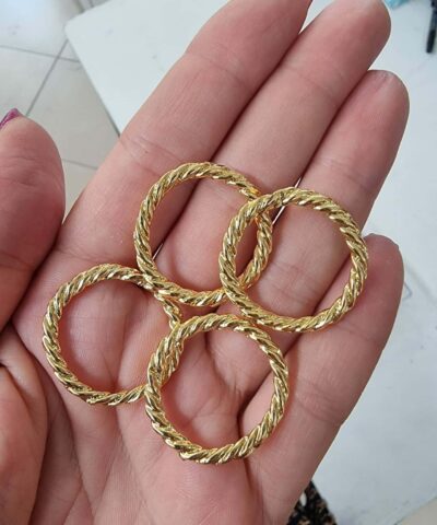 Kalin Halka Egik Desenli 25 Mm 6