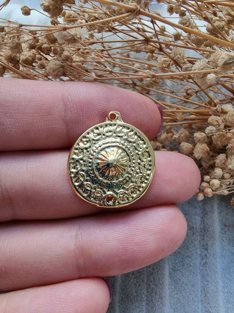 Kalkan Altan Sallantili Kolye Ucu 2