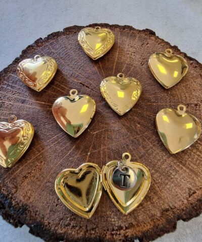 Kalp Kolye Ucu Acilip Kapanabilir 2