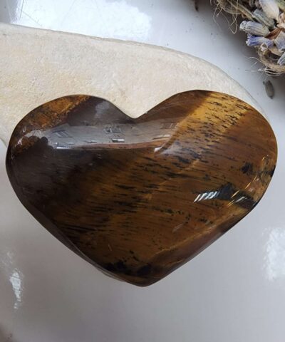 Kalp Sekilli Kutle Kaplan Gozu Tasi