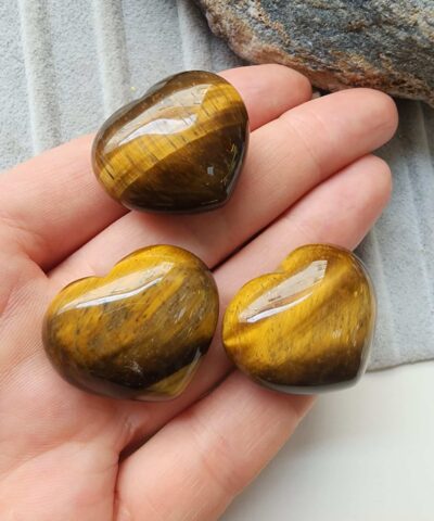 Kalp Sekilli Kutle Kaplan Gozu Tasi 6