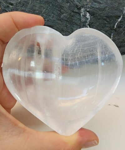 Kalp Tabak Selenit Kristal Dogal Tasi 2