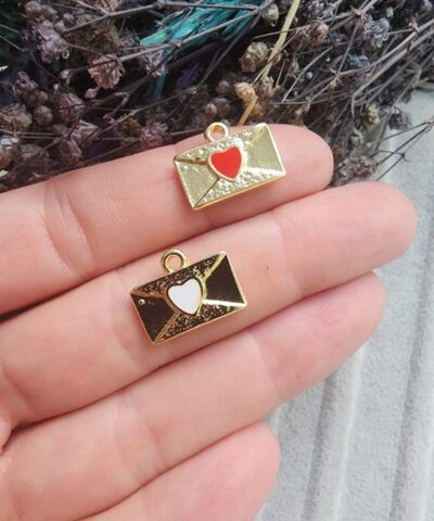 Kalpli Zarf Kolye Ucu