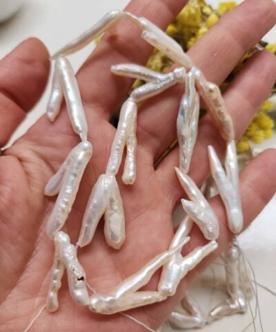 Kaz Ayağı Doğal İnci Dizi