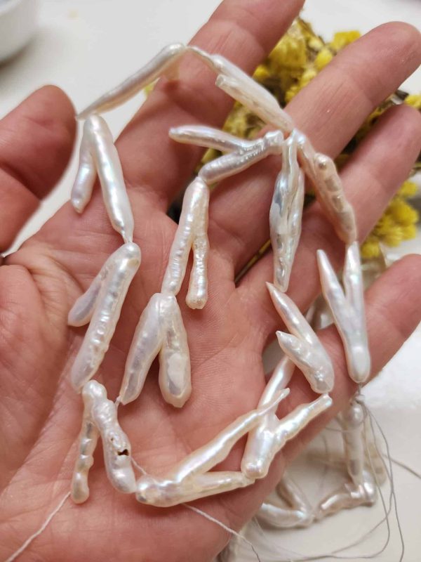 Kaz Ayağı Doğal İnci Dizi