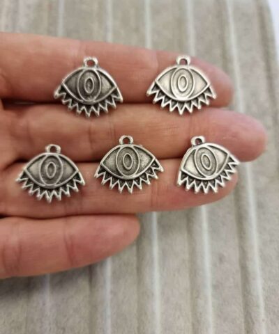 Kedi Gozu Dokum Kolye Ucu 2