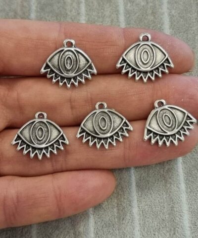 Kedi Gozu Dokum Kolye Ucu