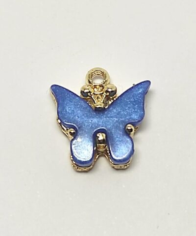 Kelebek Renkli Kanatlı Kolye Ucu