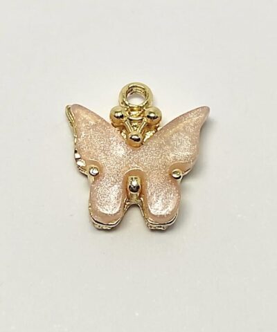 Kelebek Renkli Kanatlı Kolye Ucu