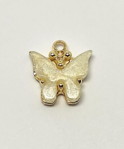 Kelebek Renkli Kanatlı Kolye Ucu