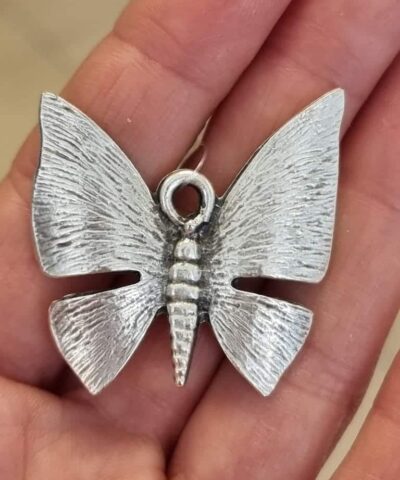 Kelebek Zamak Dokum Kolye Ucu Aparatli 3