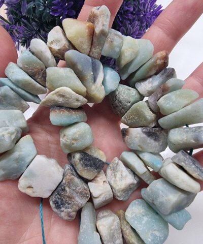 Kirik Ham Amazonit Dogal Tas