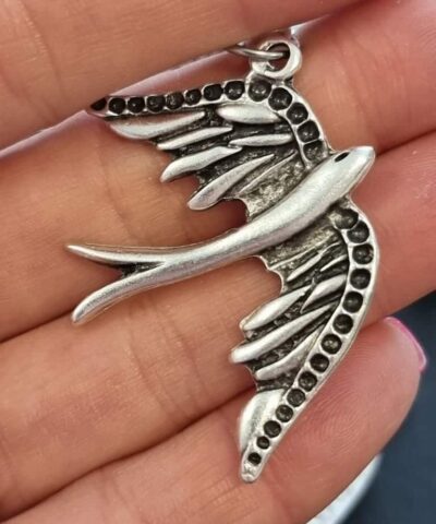 Kirlangic Zamak Dokum Kolye Ucu