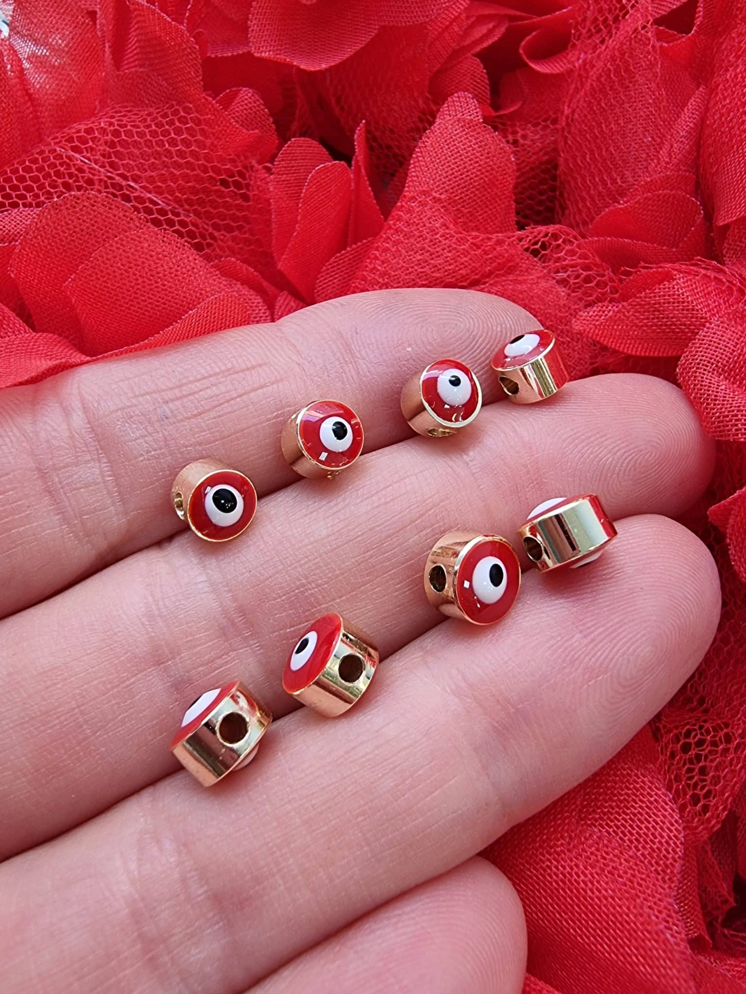 Kirmizi Nazar Goz Taki Ara Malzemesi 3