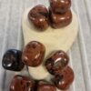 Kirmizi Obsidyen Tamburlanmis Dogal Tas 3