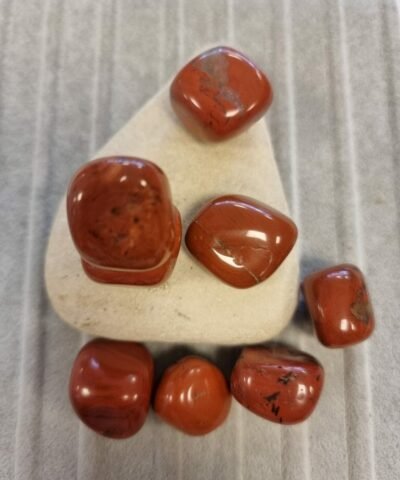 Kırmızı Opal Tamburlanmış Doğal Taş