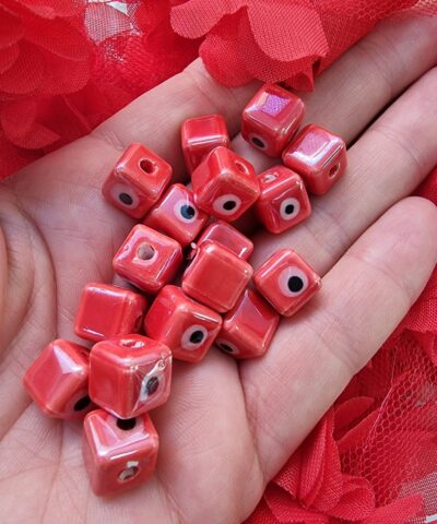 Kirmizi Seramik Kup Taki Ara Malzemesi 3