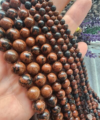 Kırmızı Siyah Obsidyen Taşı Çeşitleri