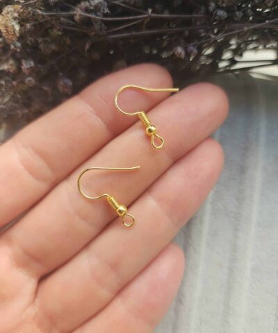 Klasik Küpe Kancası - Gold