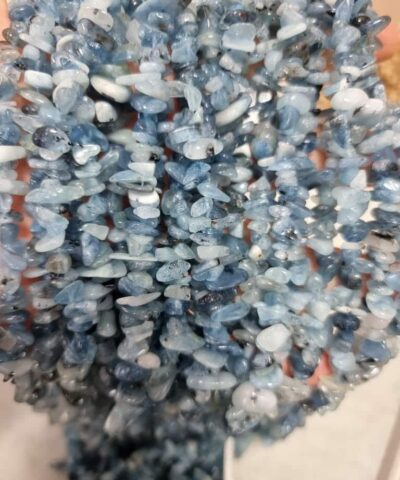 Koyu Akuamarin Kirik Tas Dizi