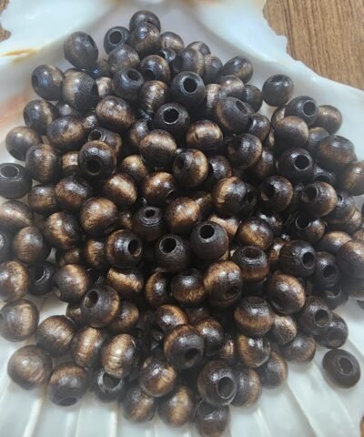 Koyu Kahve Ahşap Tahta Boncuk Çeşitleri