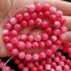 Koyu Pembe Ceyt Dogal Tas 8 Mm 3
