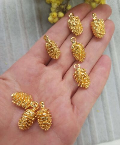 Kozalak Kolye Ucu Gold