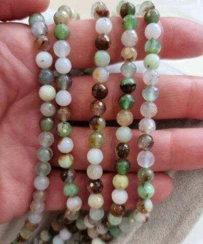 Krizokol Faset Kesim Dogal Tas 6 Mm 2