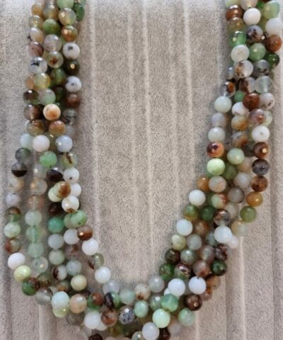 Krizokol Faset Kesim Dogal Tas 6 Mm