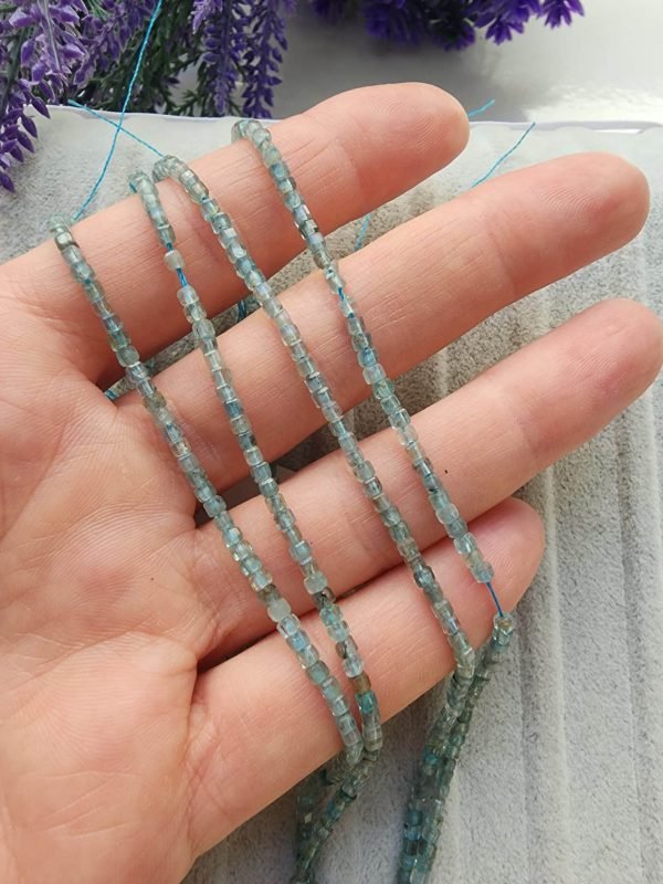 2 MM Küp Apatit Doğal Taş - Görsel 3
