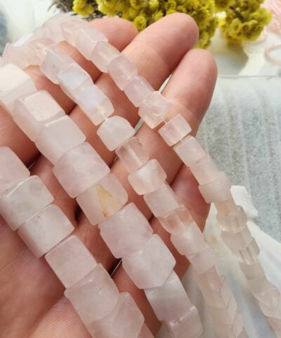 Kup Pembe Kuvars Dogal Tas Dizi Aaa 4