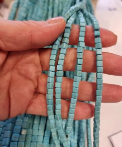 Kup Turkuaz Dogal Tas 4 Mm