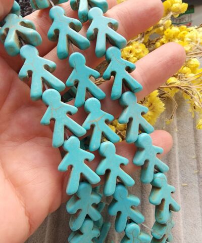 Kurabiye Adam Turkuaz Taşı