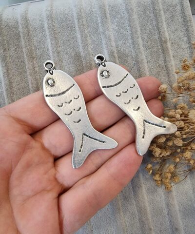 Kurabiye Balik Kolye Ucu 2