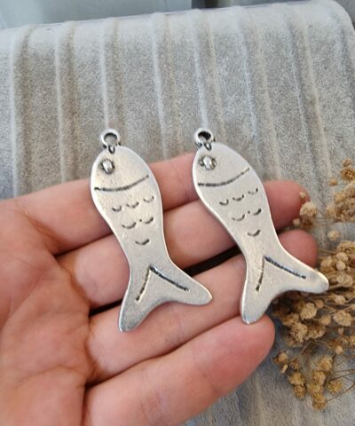 Kurabiye Balik Kolye Ucu