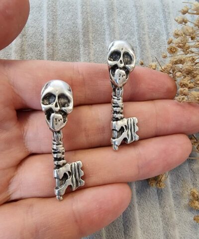 Kurukafa Anahtar Kolye Ucu 4