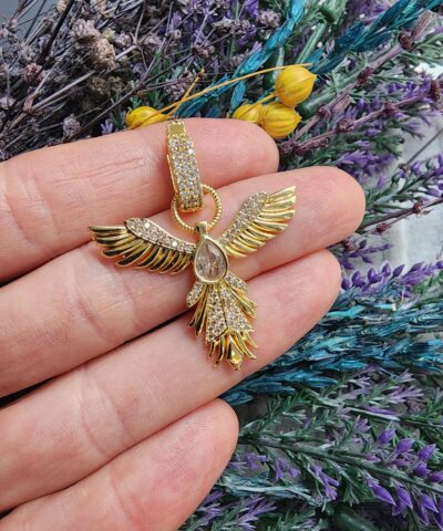 Kuşlar Ajda Bilezik Zirkon Charm Sallantısı - 503