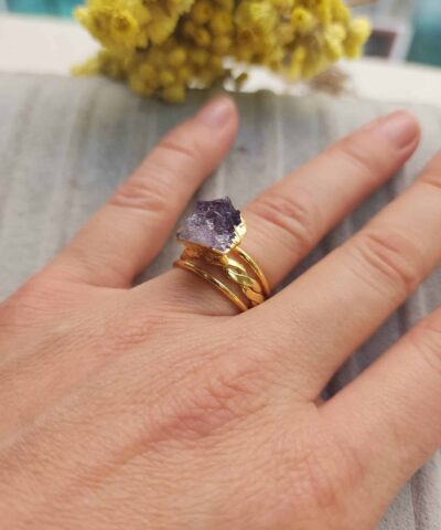 Kutle Ametist Yuzuk 2