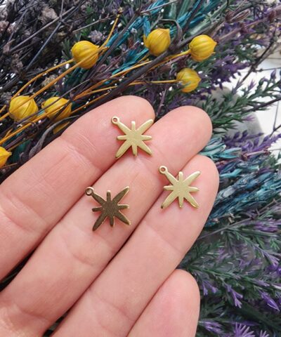 Kutup Yıldızı Çelik Charm