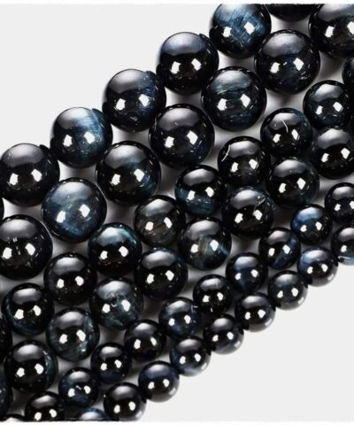 Lacivert Kaplan Gozu Dogal Tas Dizi 2