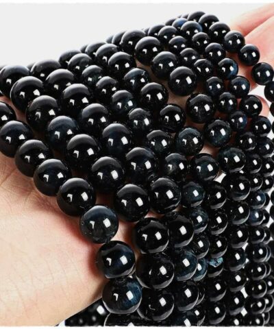 Lacivert Kaplan Gozu Dogal Tas Dizi 5