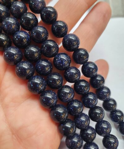 Lacivert Yildiz Dogal Tas Dizi 10 Mm