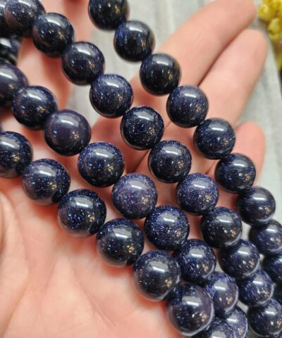 Lacivert Yıldız Doğal Taş Dizi - 12 MM