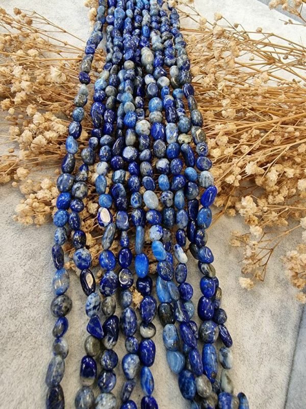 Lapis Lazuli Taşı Doğal Taş Dizi Amorf Şekilli