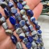 Lapis Lazuli Tasi Dogal Tas Dizi Amorf Sekilli 6