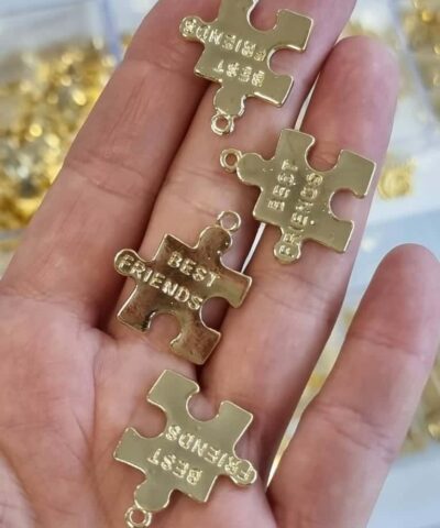 Lego Gold Renk Kolye Ucu