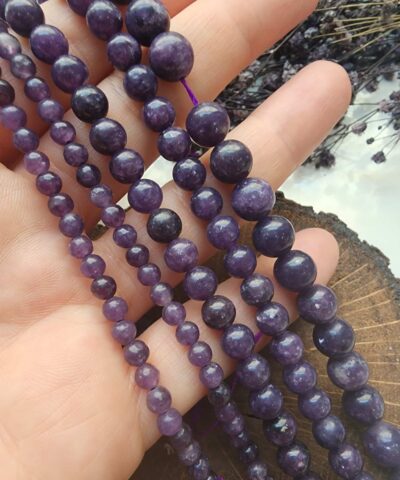 Lepidolite Dogal Tas Dizi 2